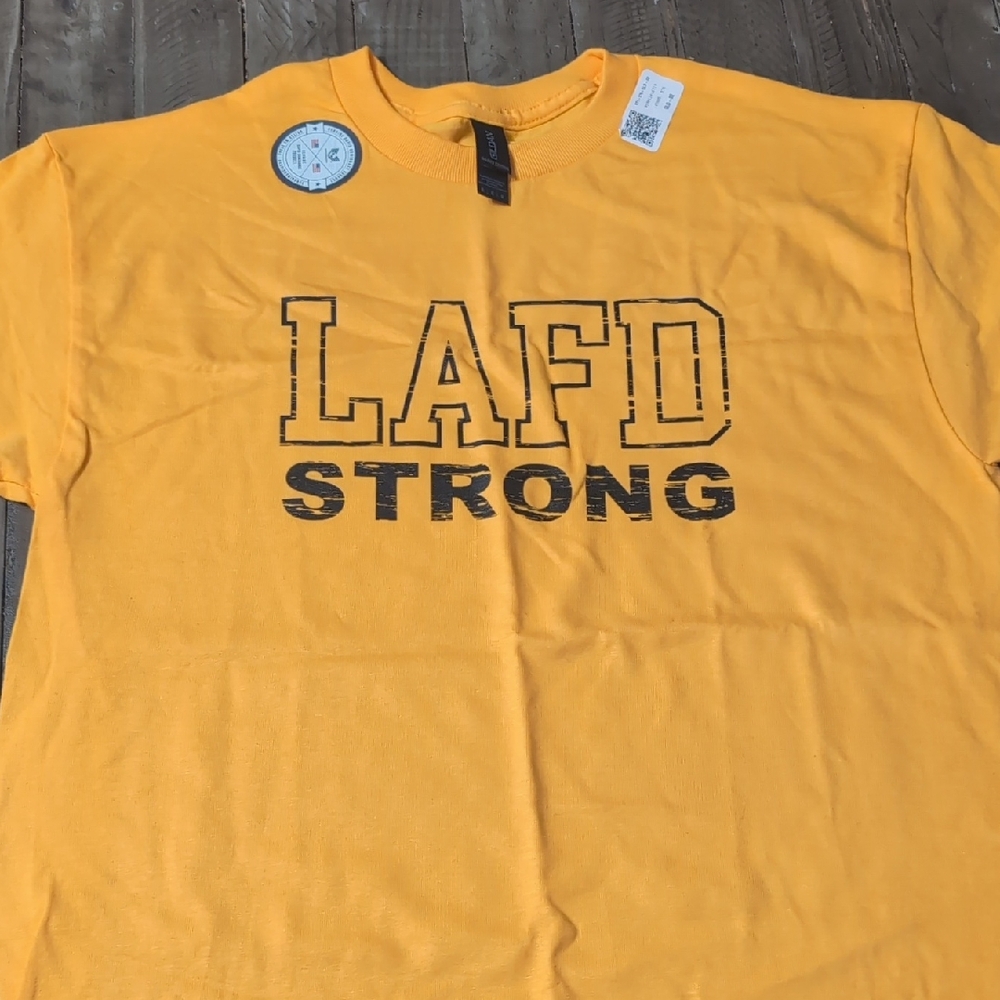 Gildan Yellow Graphic T-Shirt